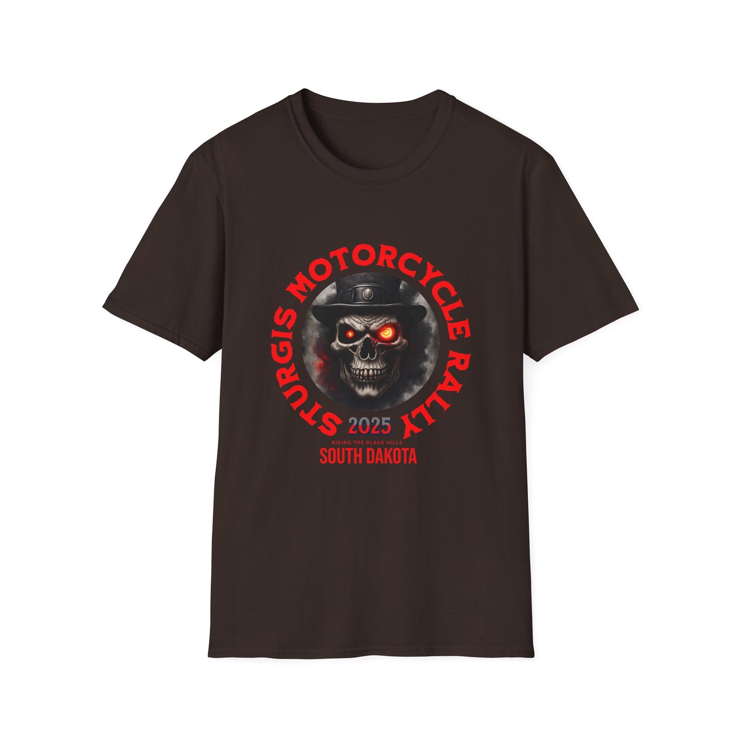 Unisex Sturgis Skull Softstyle T-Shirt