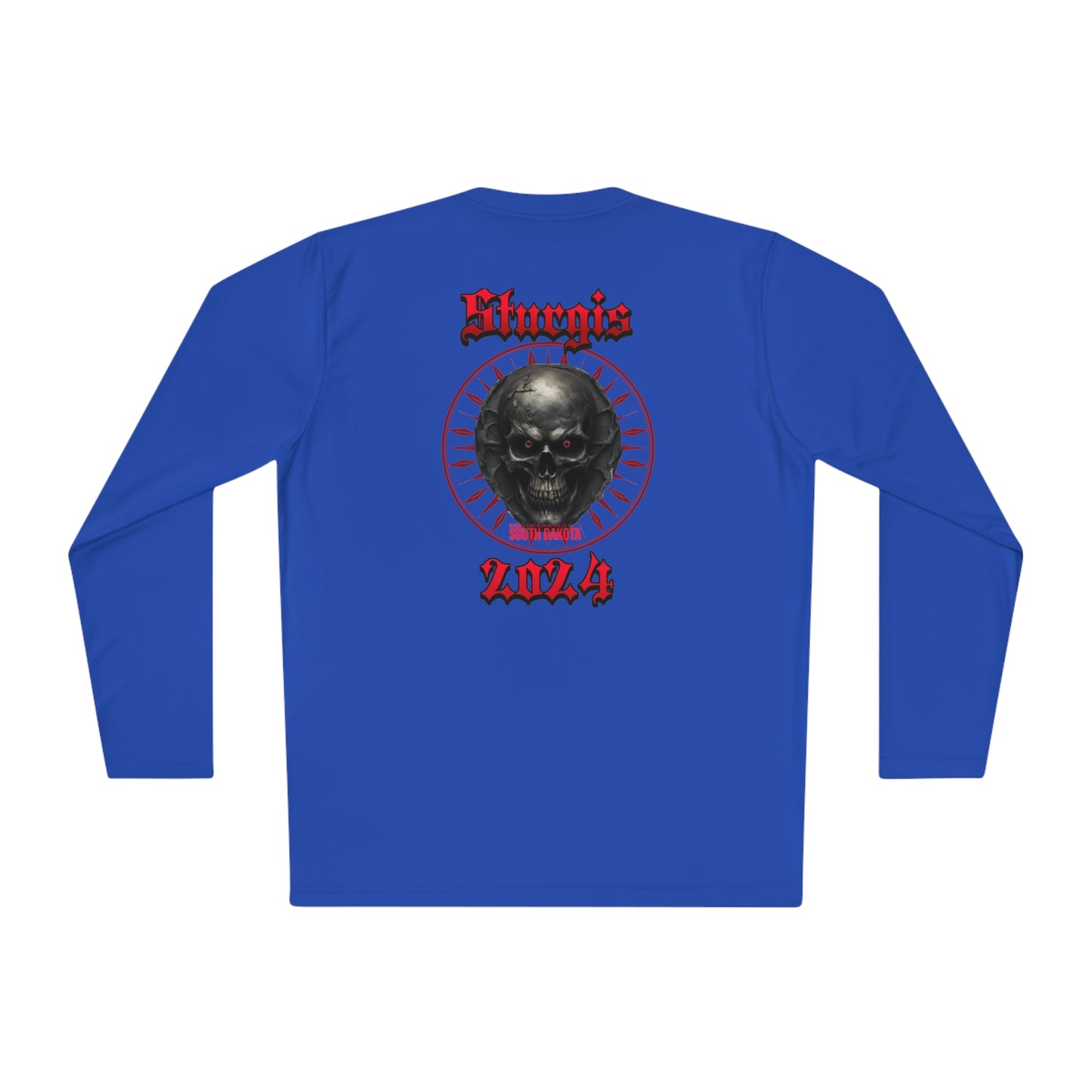 Sturgis 2024 Image front and back - Lightweight Long Sleeve Tee