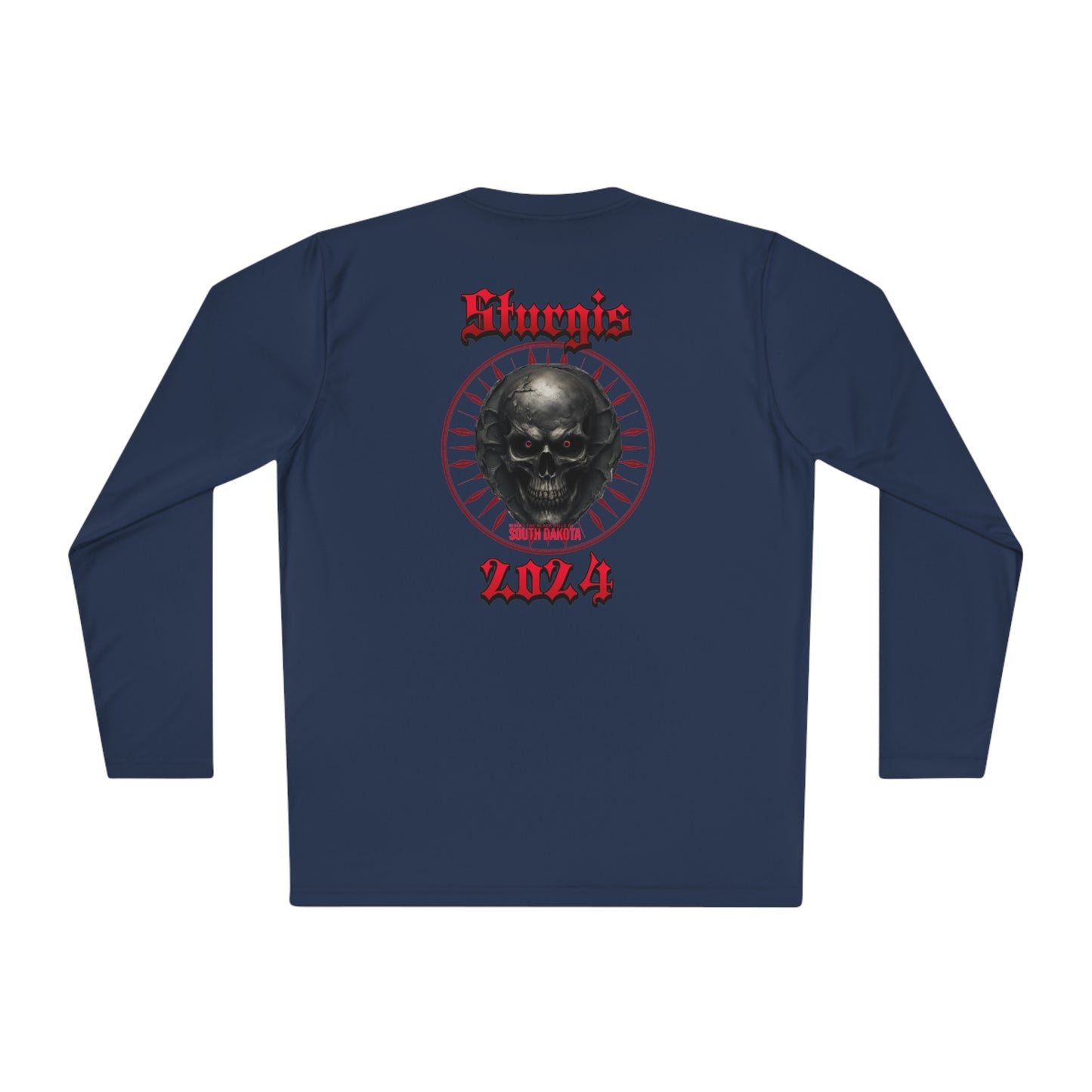 Sturgis 2024 Image front and back - Lightweight Long Sleeve Tee
