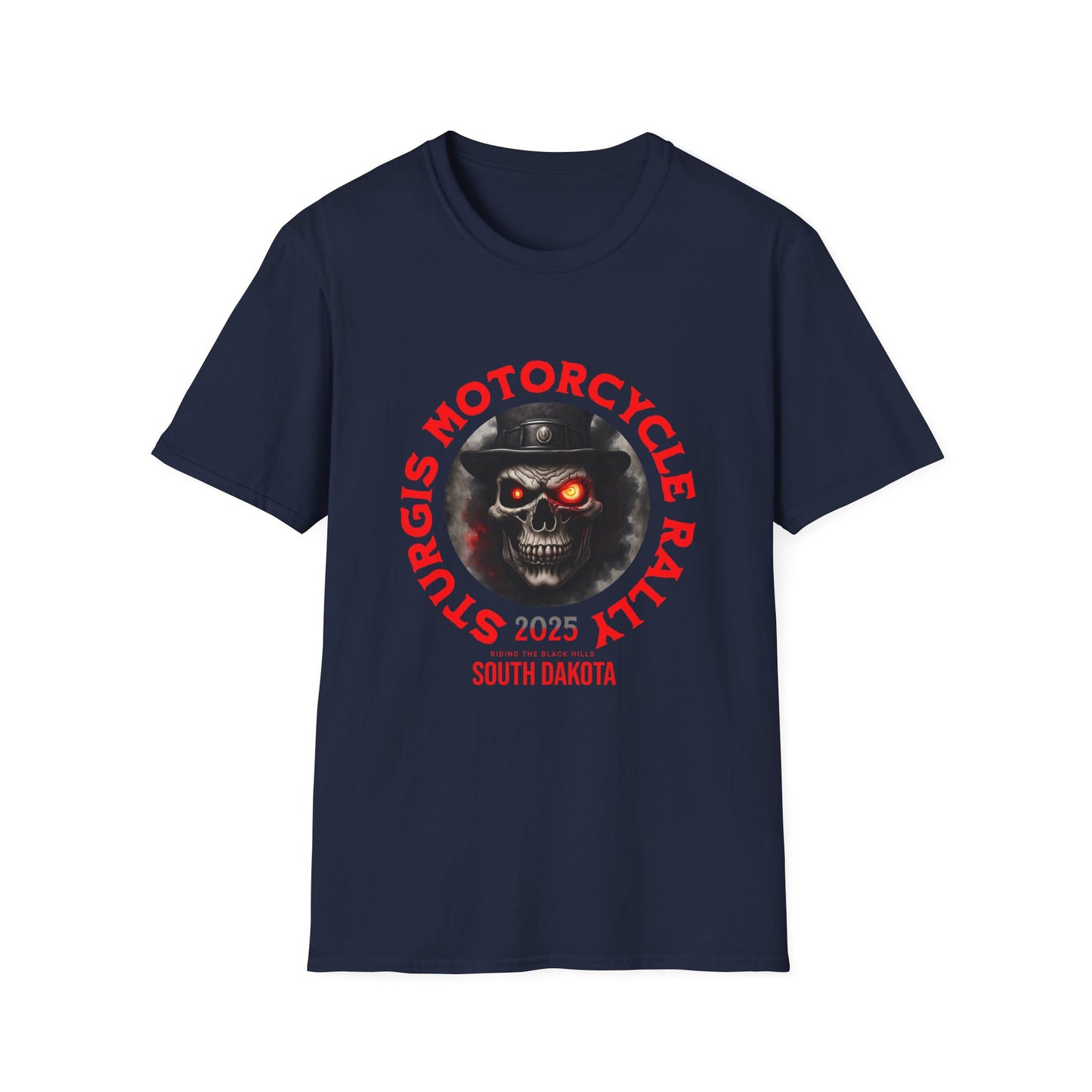 Unisex Sturgis Skull Softstyle T-Shirt