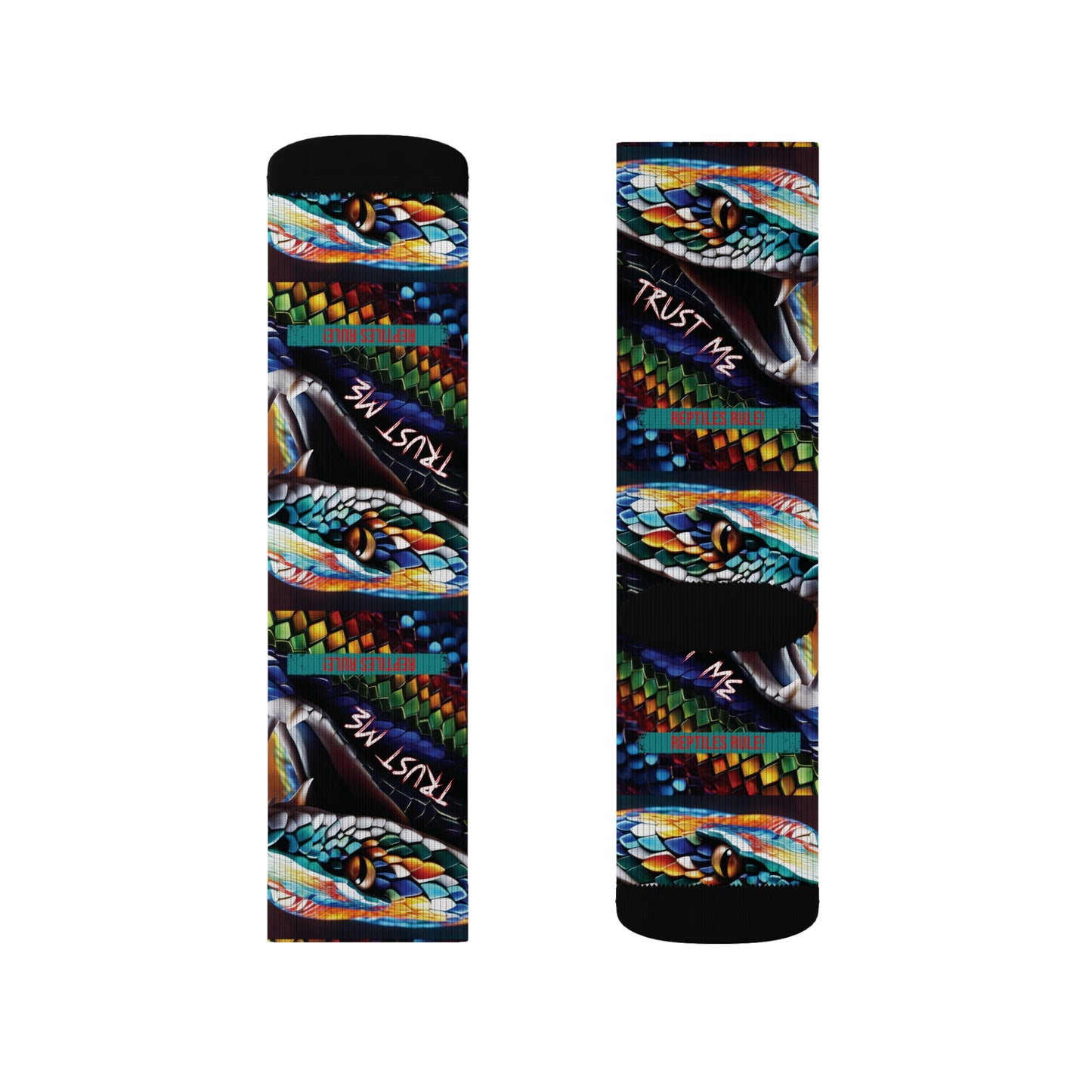 Snake Socks Trust Me