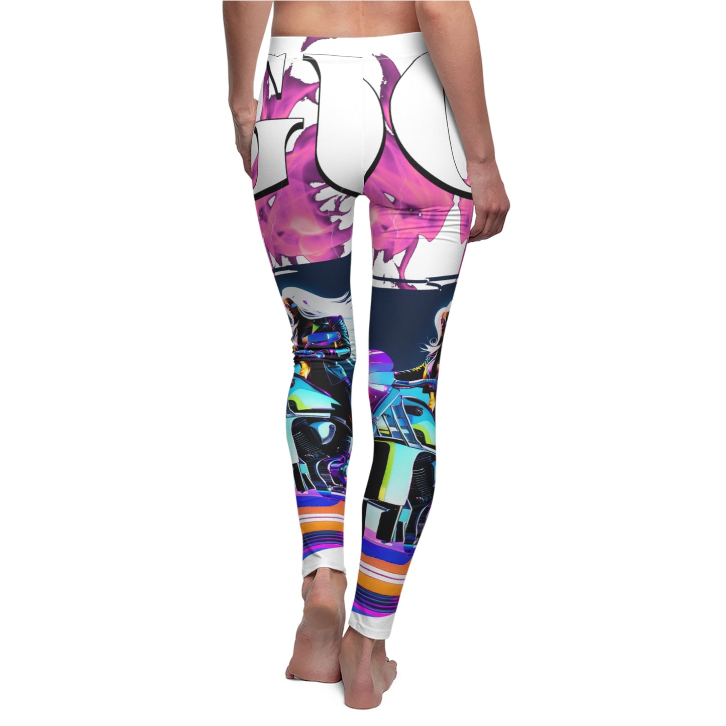 Women's Cut & Sew Casual Leggings (AOP)