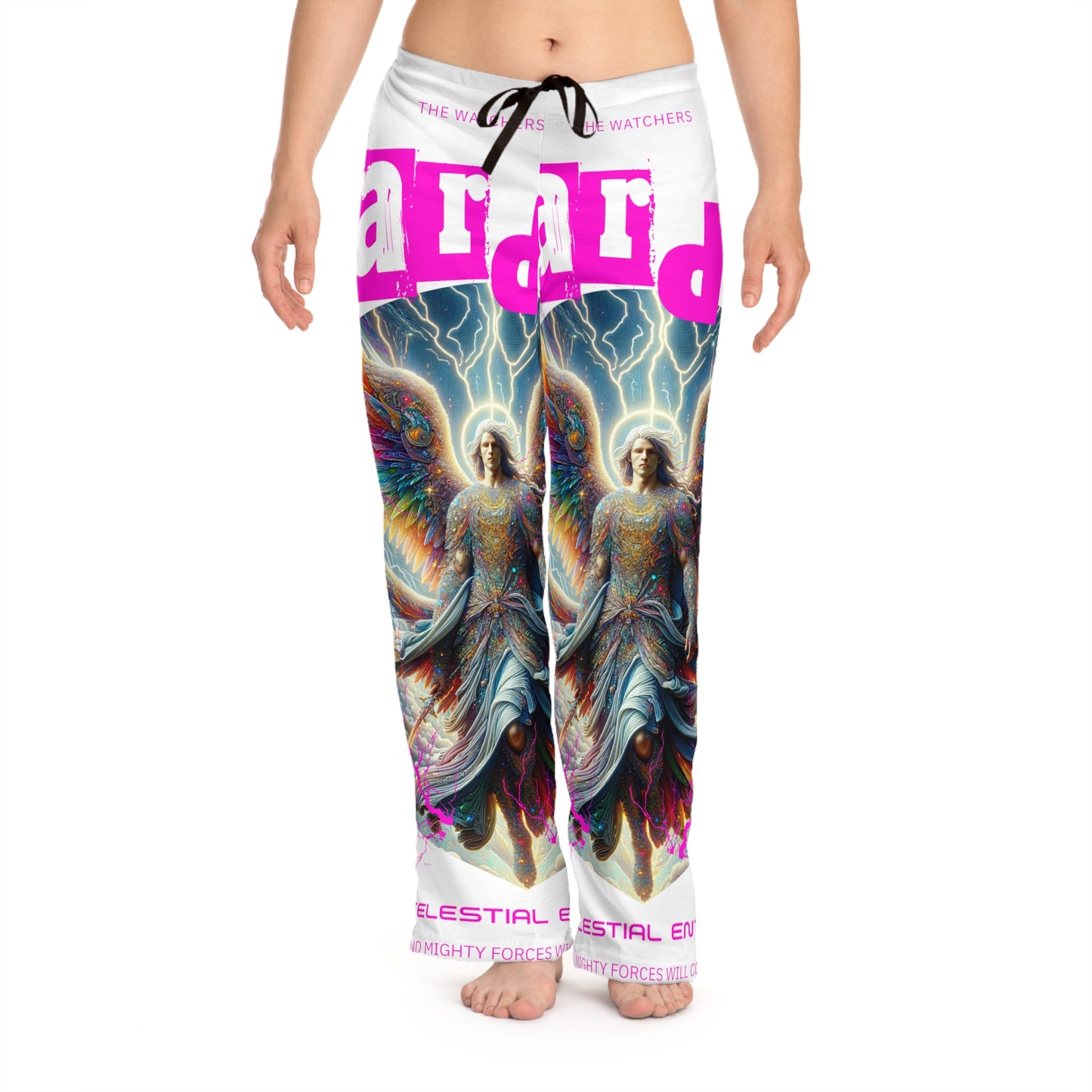 Women's Pajama Pants Crystal Angel (AOP)