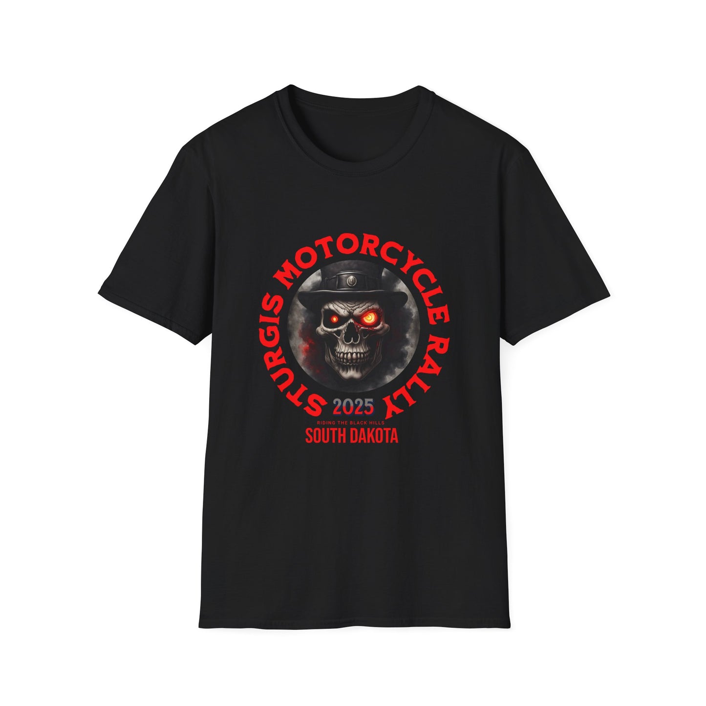 Unisex Sturgis Skull Softstyle T-Shirt