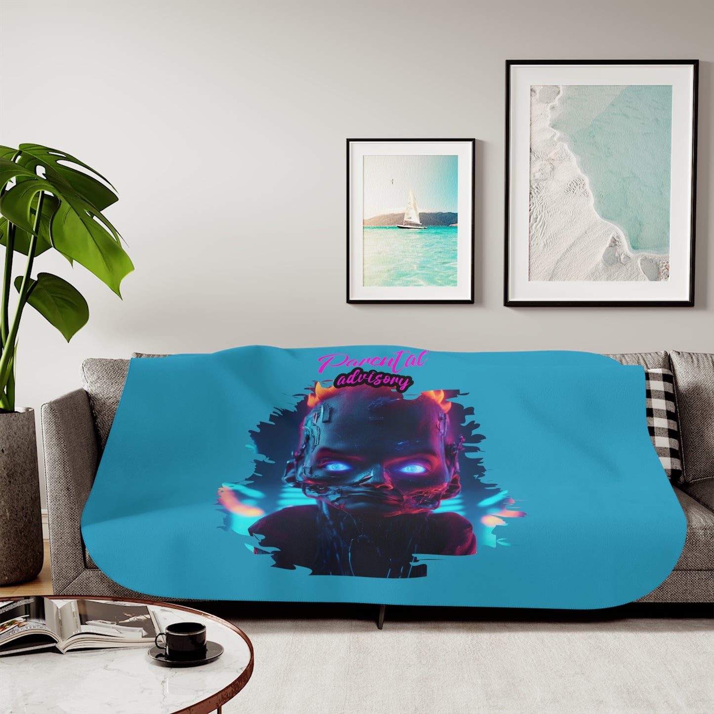 Sherpa Blanket, Two Colors