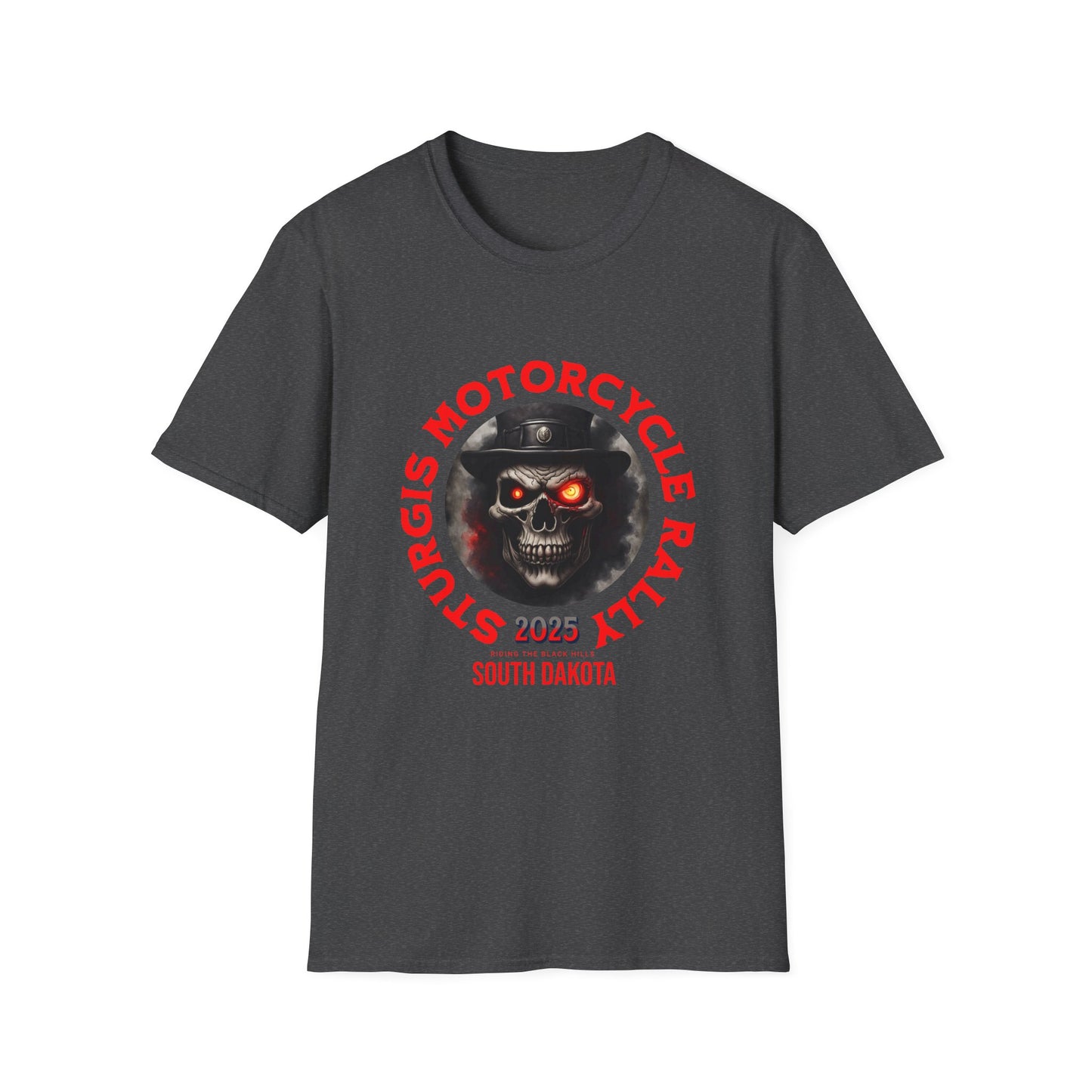 Unisex Sturgis Skull Softstyle T-Shirt