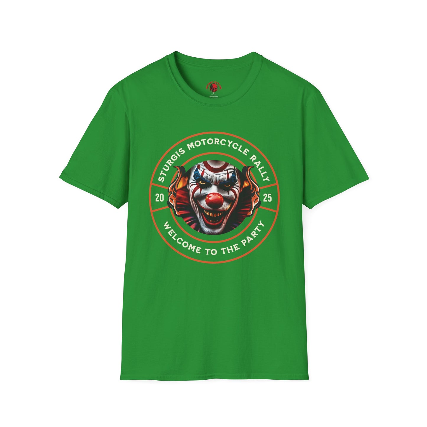 Sturgis Clown Graphic T-Shirt - Unisex Softstyle Tee