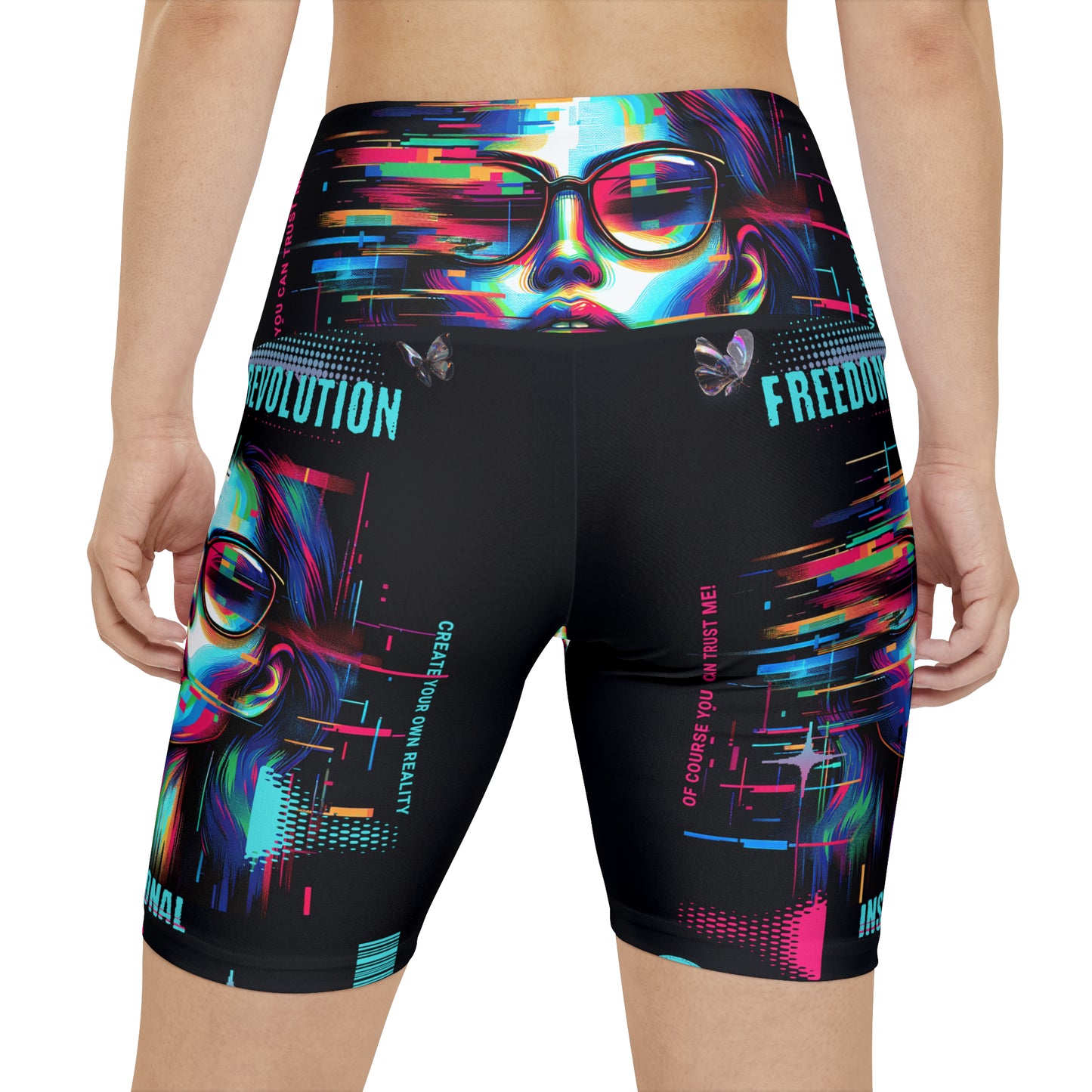 Women's Workout Shorts (AOP)