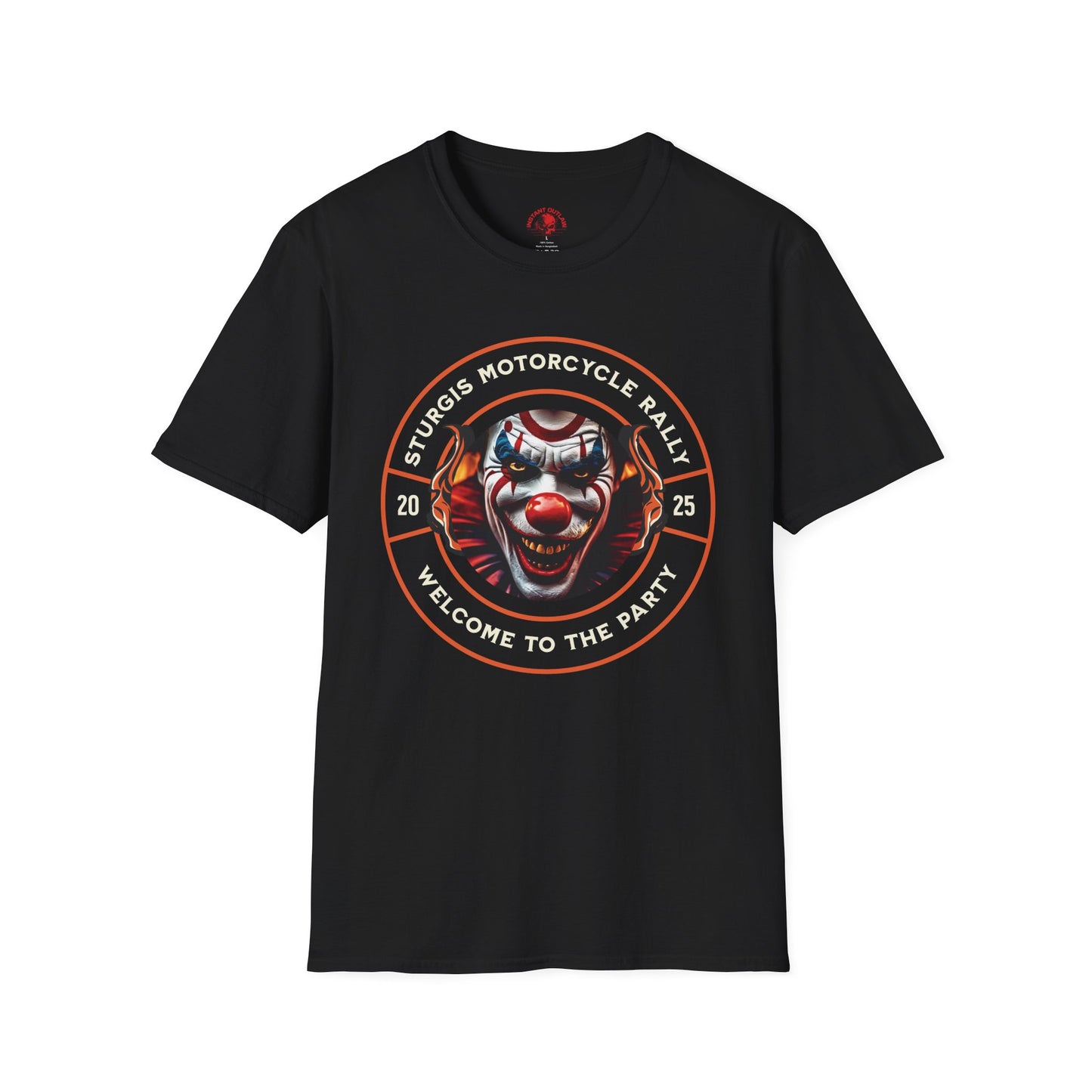 Sturgis Clown Graphic T-Shirt - Unisex Softstyle Tee