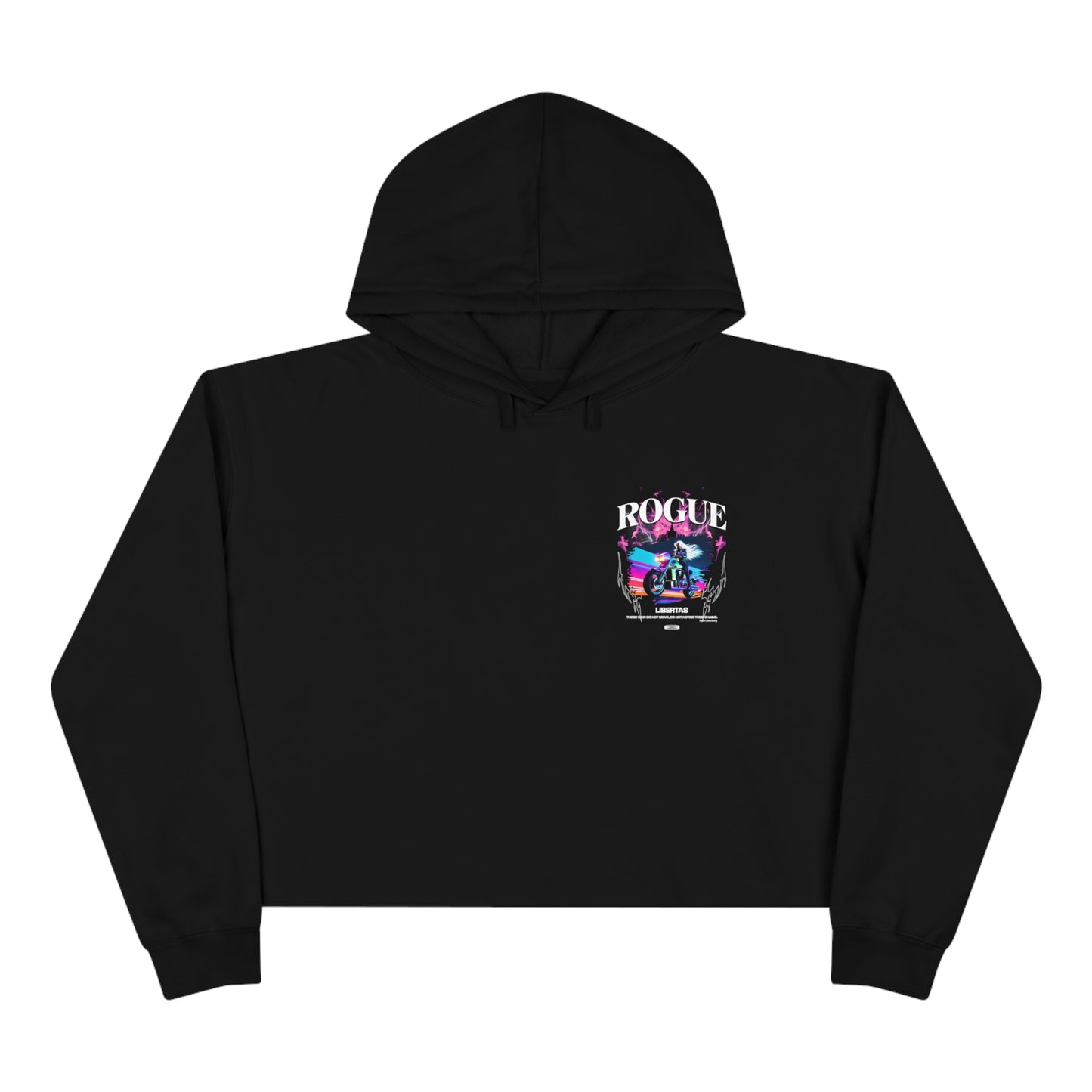 Image front and back - Crop Hoodie