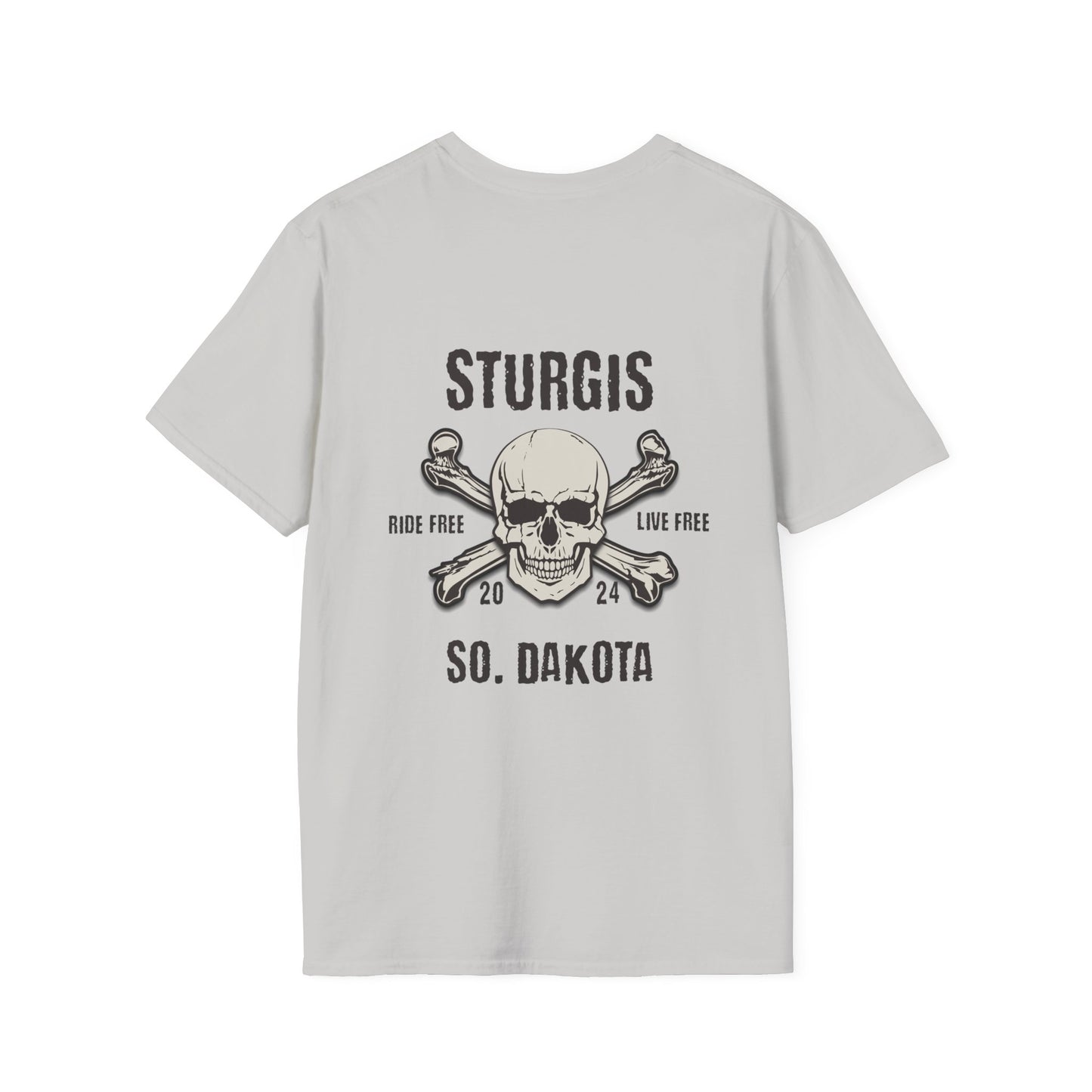 Sturgis Skull Unisex Softstyle T-Shirt