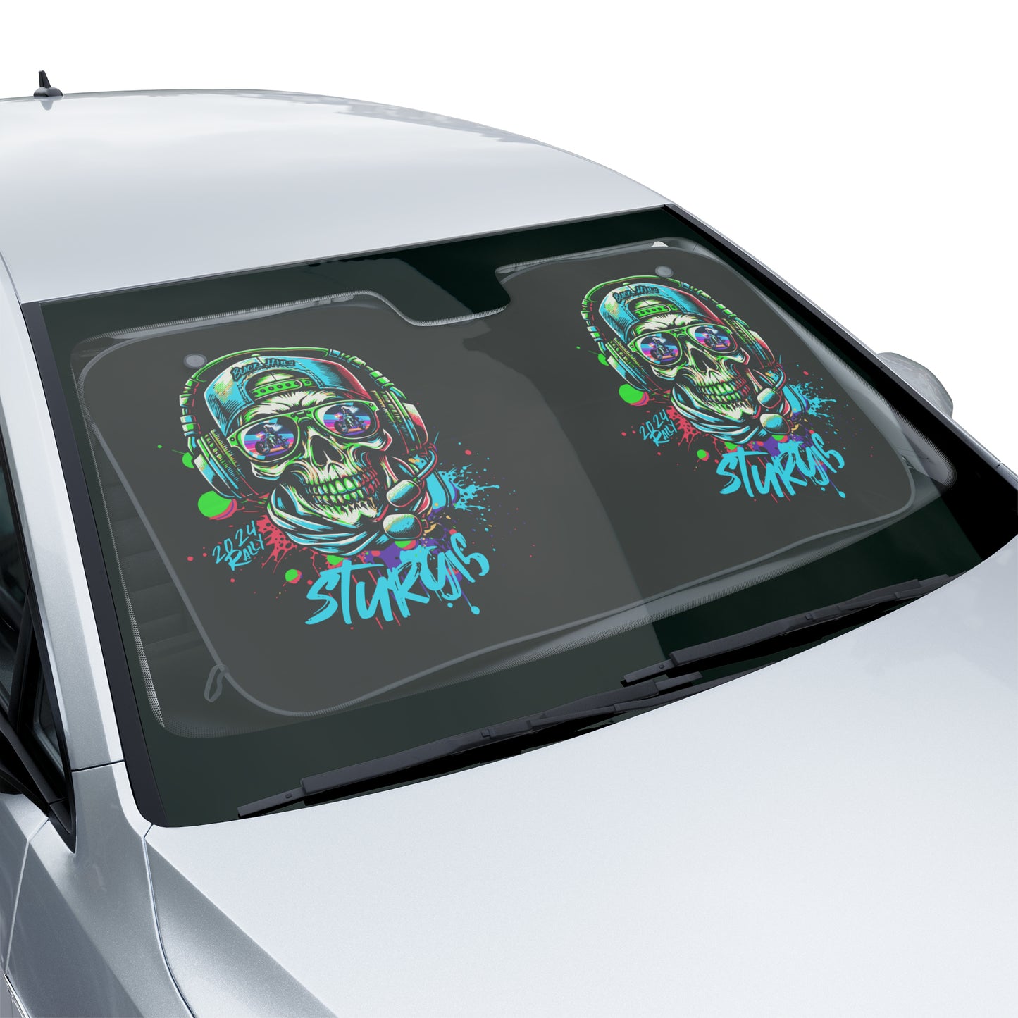 Car Sun Shades Skull