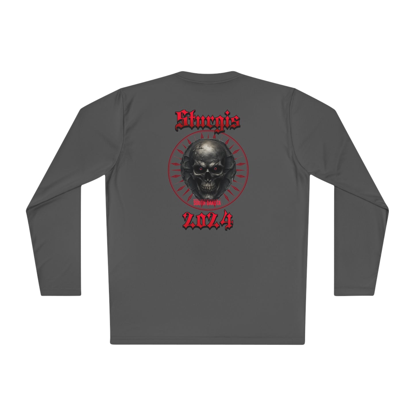Sturgis 2024 Image front and back - Lightweight Long Sleeve Tee
