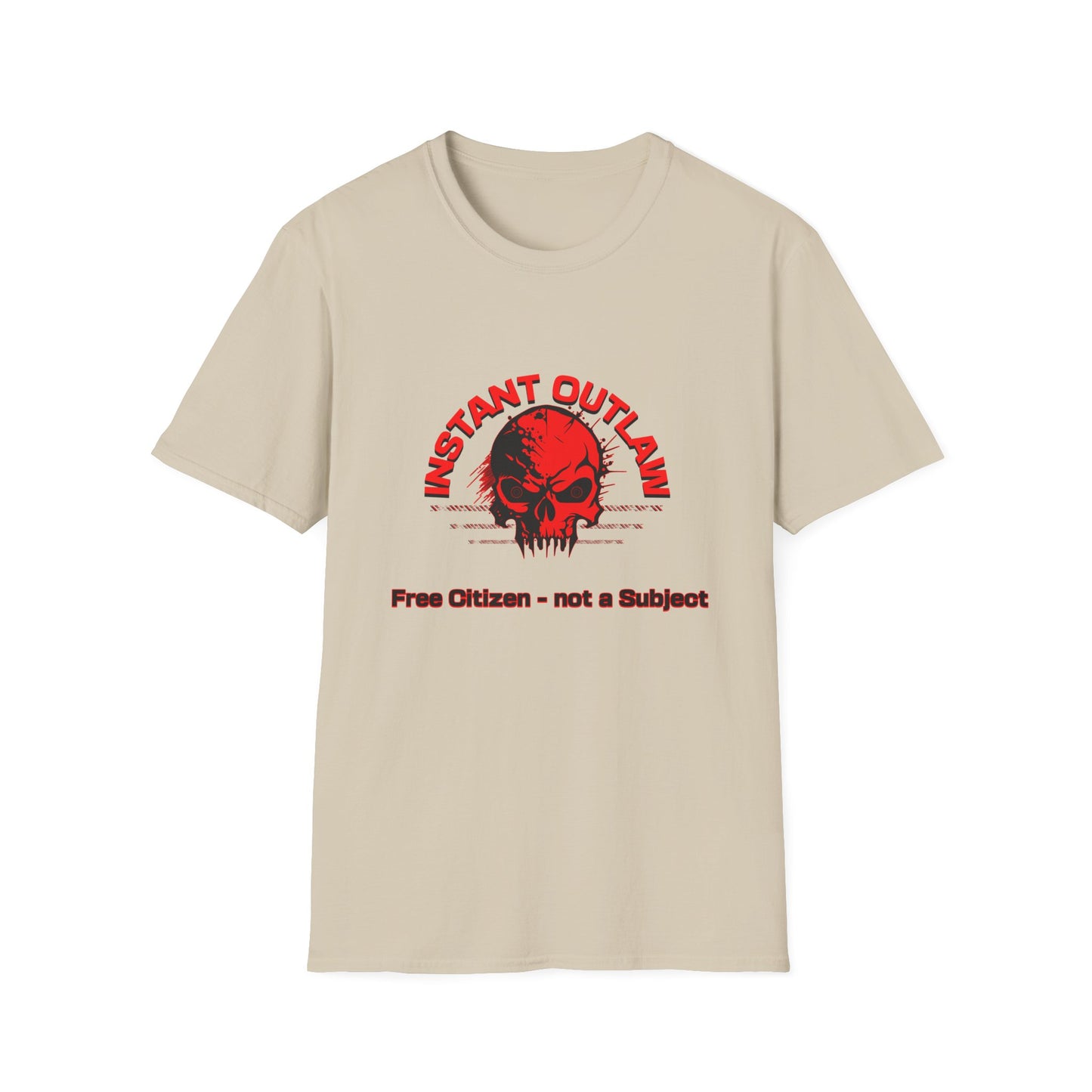 "Free Citizen..." Unisex Softstyle T-Shirt