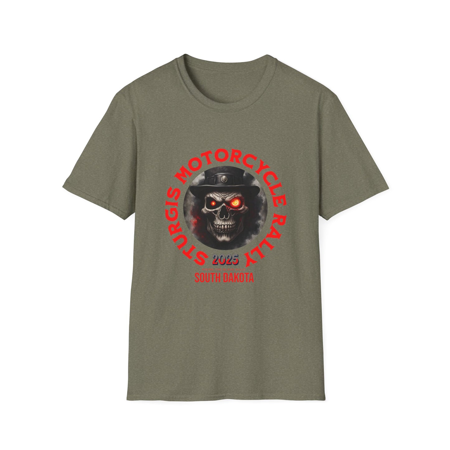 Unisex Sturgis Skull Softstyle T-Shirt