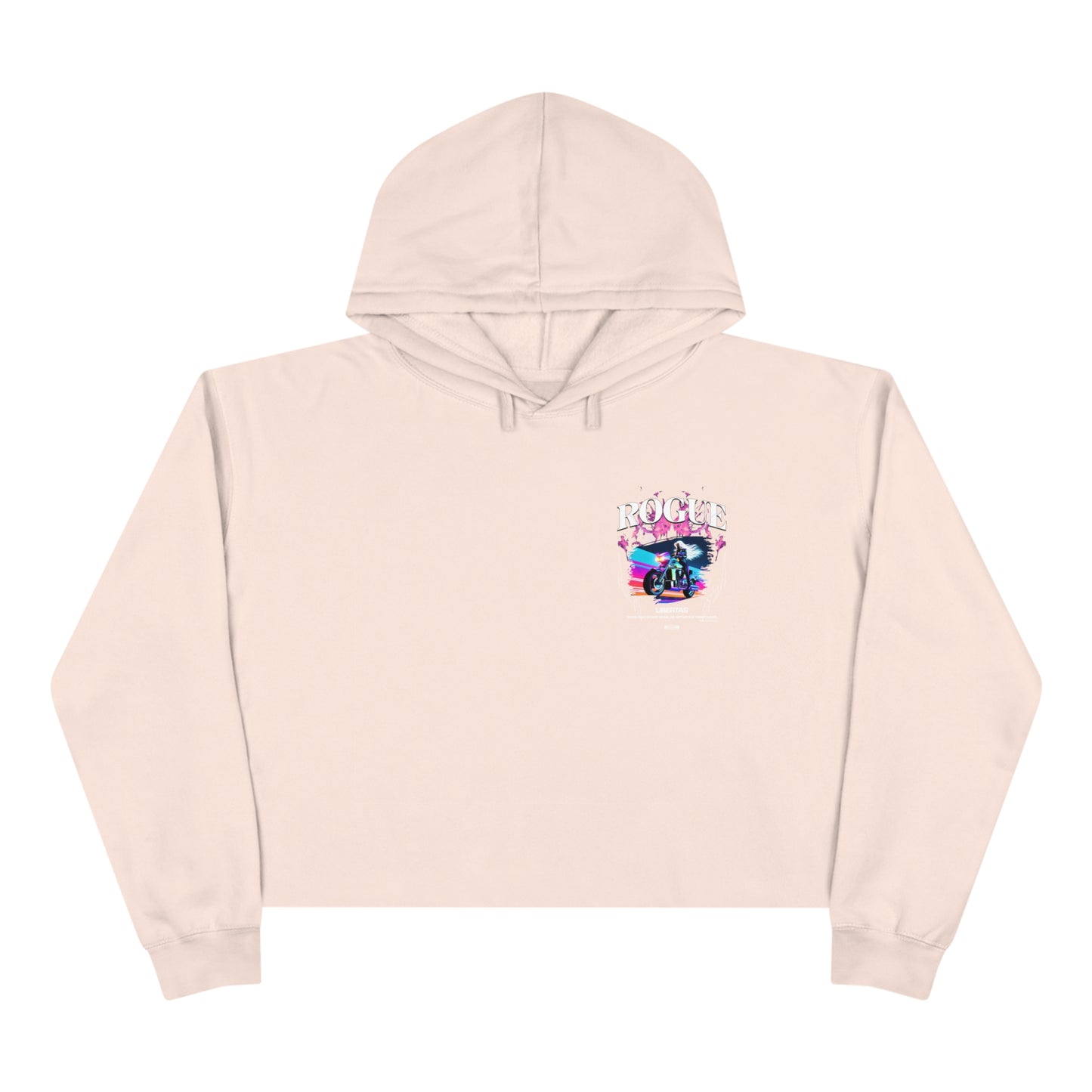 Image front and back - Crop Hoodie