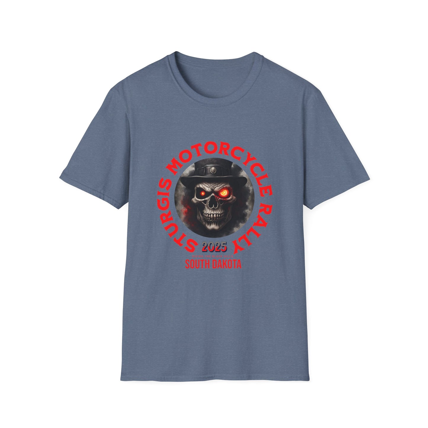 Unisex Sturgis Skull Softstyle T-Shirt