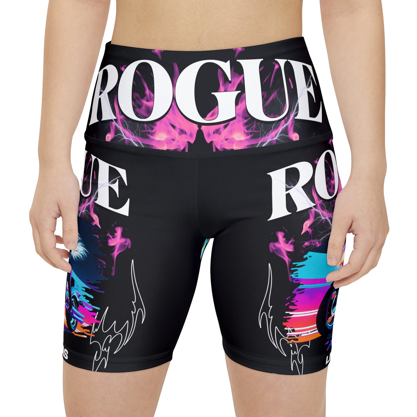 Women's Workout Shorts (AOP)