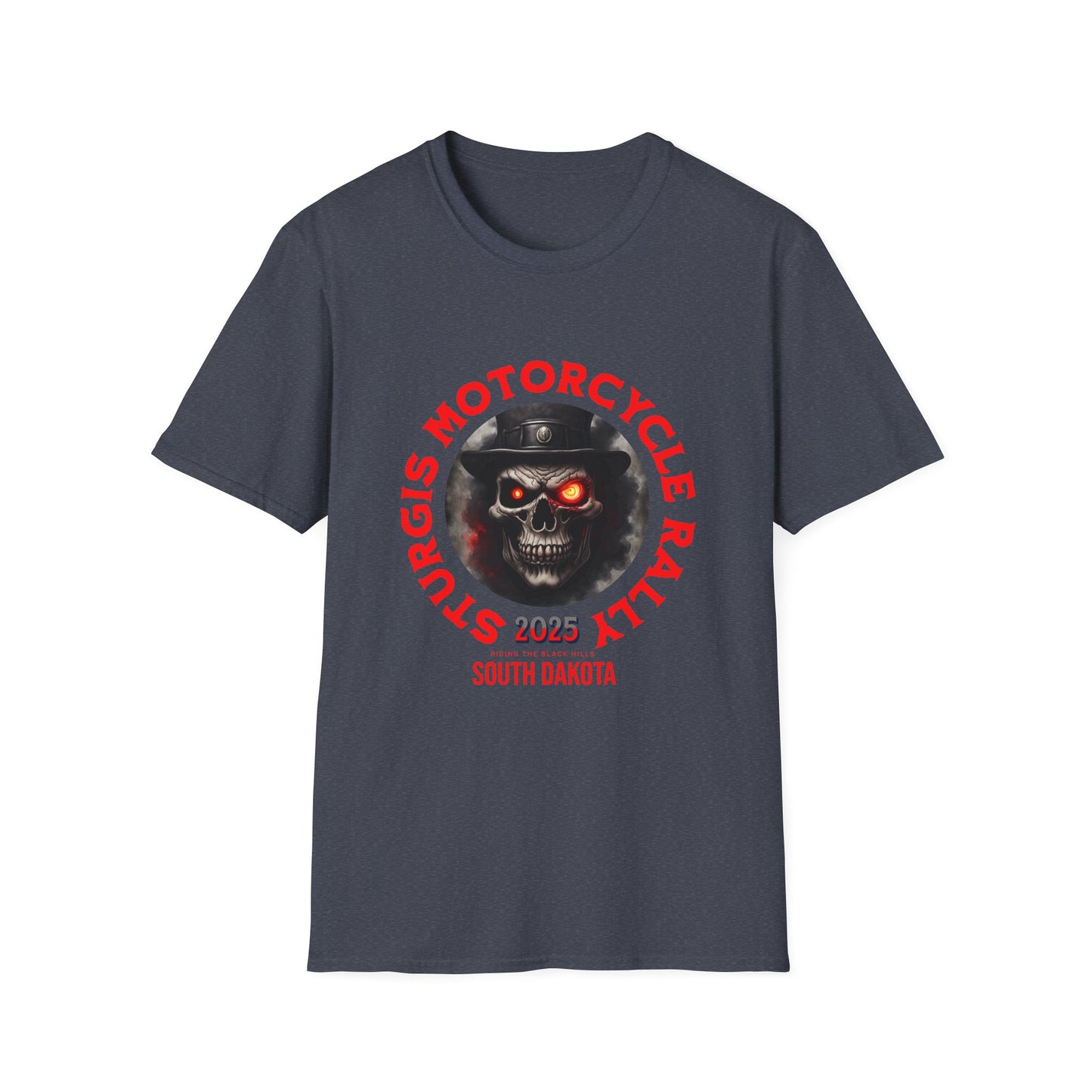 Unisex Sturgis Skull Softstyle T-Shirt