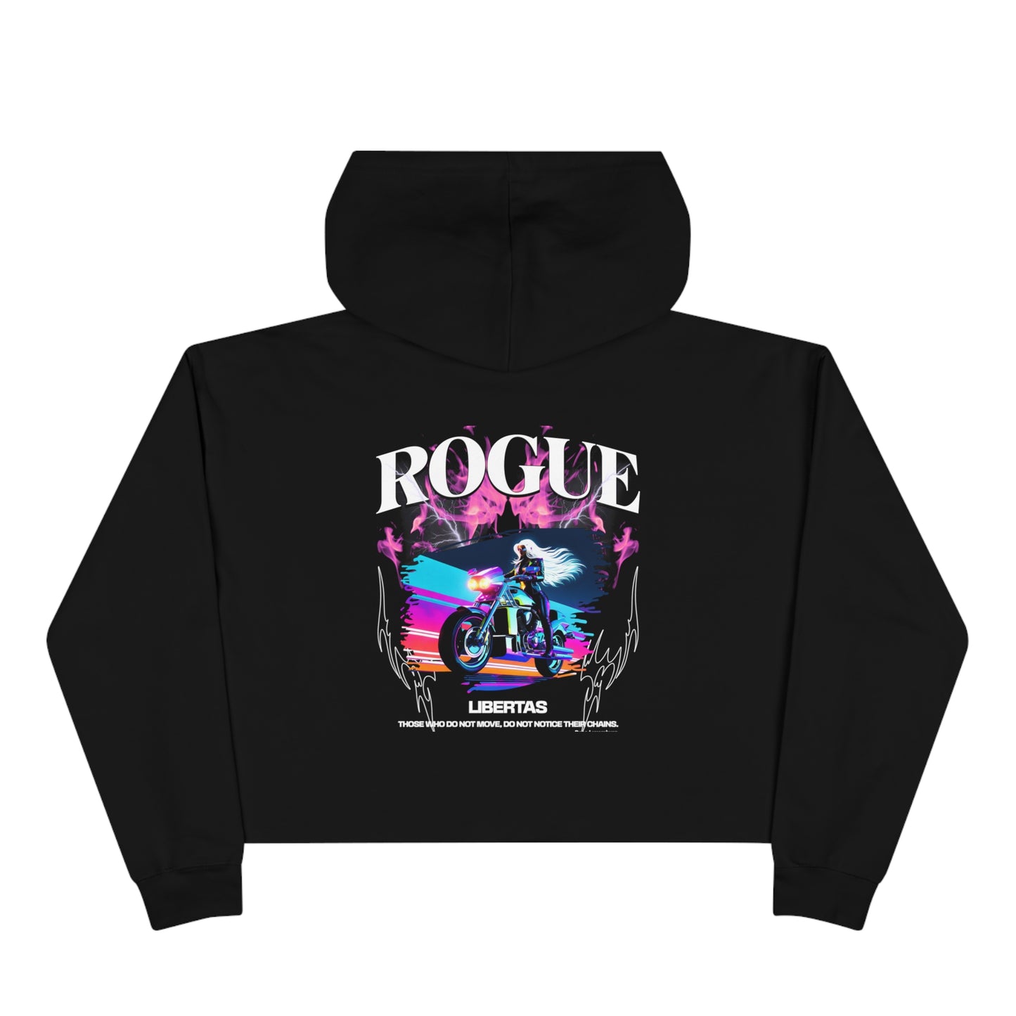 Image front and back - Crop Hoodie