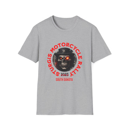 Unisex Sturgis Skull Softstyle T-Shirt