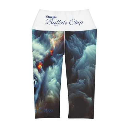 Yoga Capri Leggings (AOP)