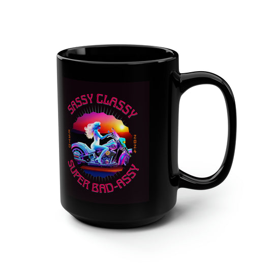 Black Mug, 15oz