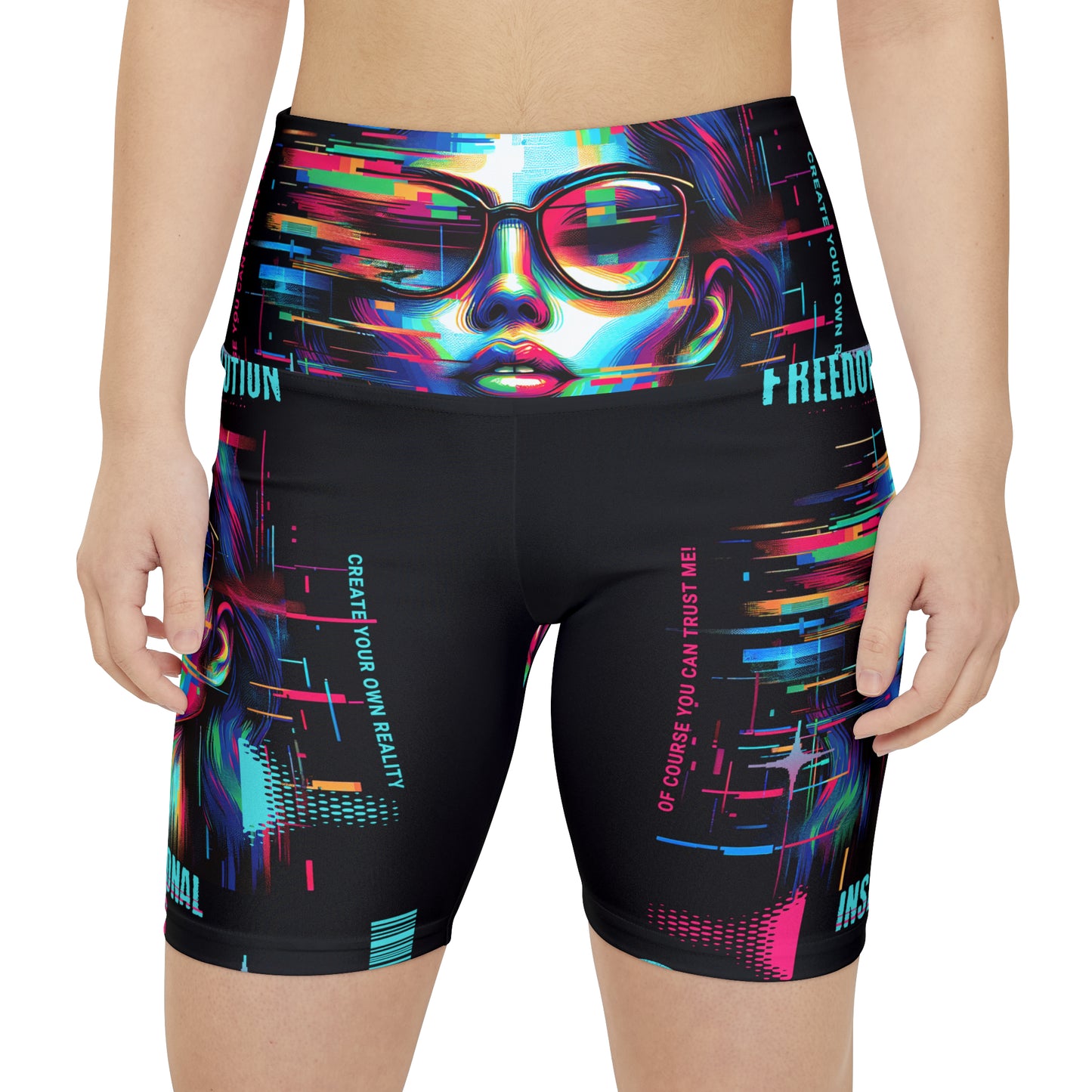 Women's Workout Shorts (AOP)