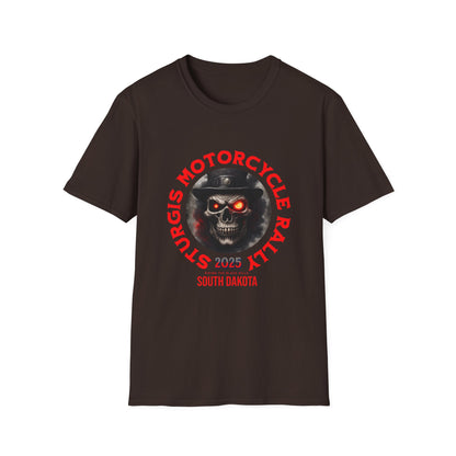 Unisex Sturgis Skull Softstyle T-Shirt