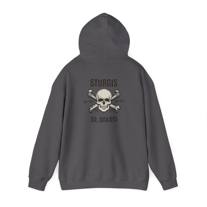 Sturgis 2024 Image front and back - Unisex Heavy Blend™ Hooded Sweatshirt