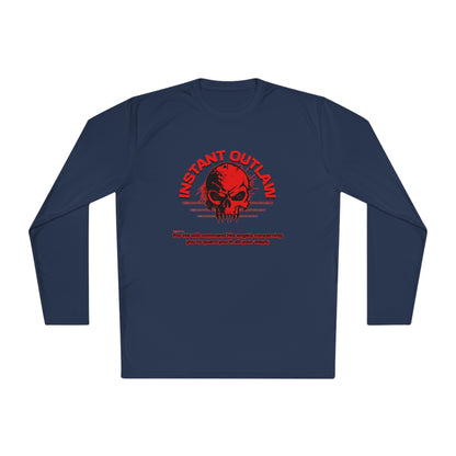 "He will command His angels..." Unisex Lightweight Long Sleeve Tee