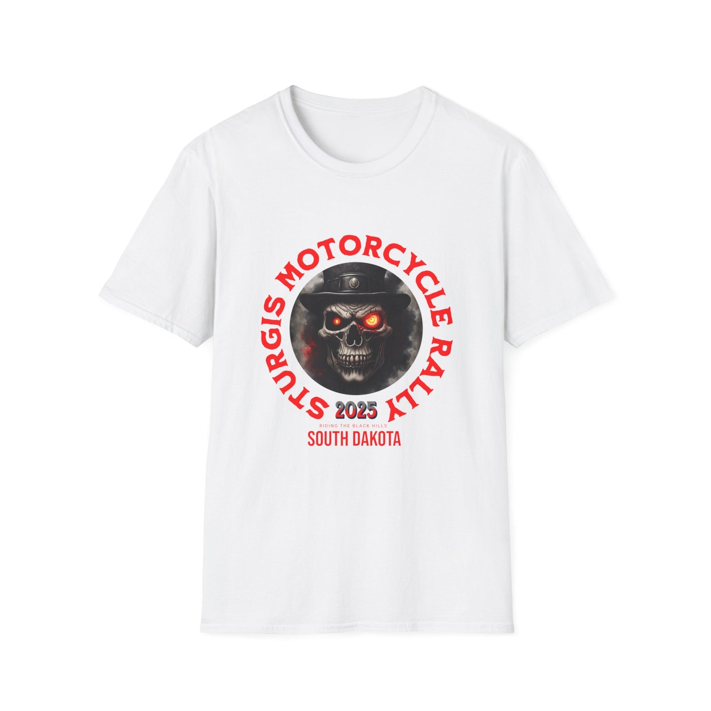 Unisex Sturgis Skull Softstyle T-Shirt