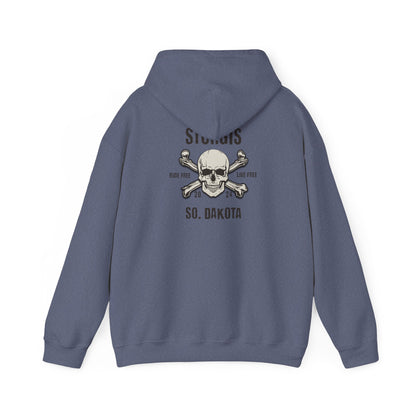 Sturgis 2024 Image front and back - Unisex Heavy Blend™ Hooded Sweatshirt