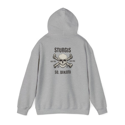 Sturgis 2024 Image front and back - Unisex Heavy Blend™ Hooded Sweatshirt