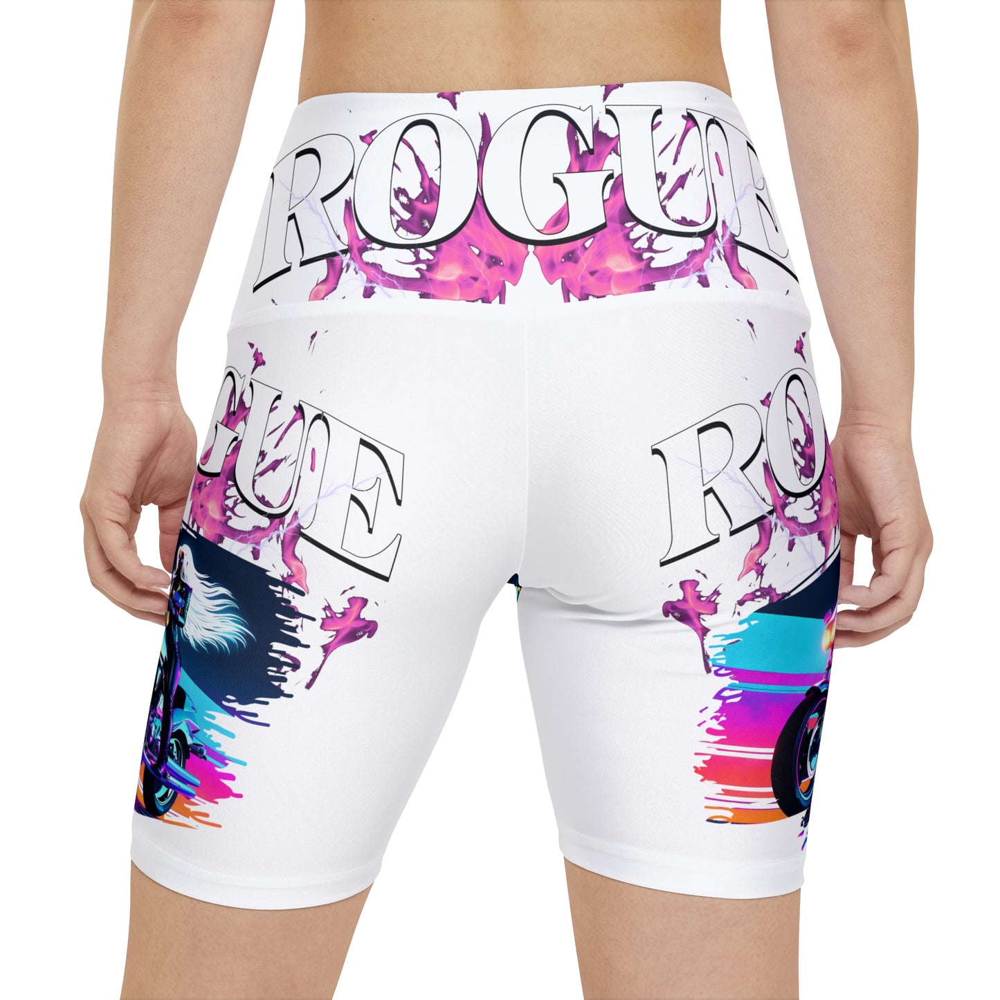 Women's Workout Shorts (AOP)