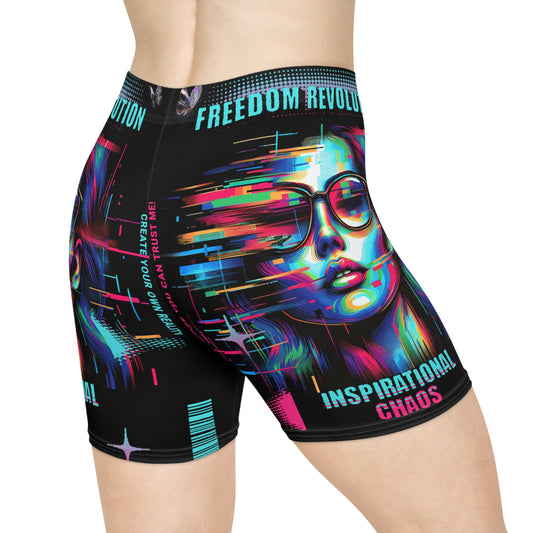 Women's Biker Shorts (AOP)