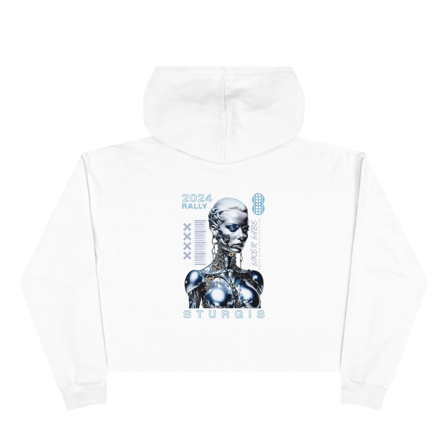 Image front and back - Crop Hoodie