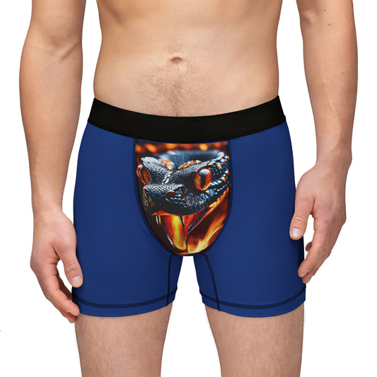 Men's Boxers Snake Blue (AOP)