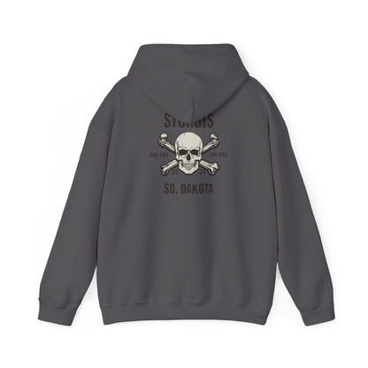 Sturgis 2024 Image front and back - Unisex Heavy Blend™ Hooded Sweatshirt