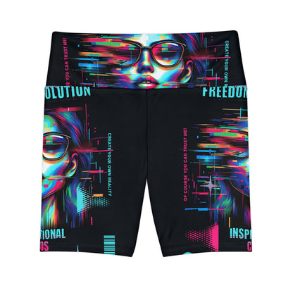 Women's Workout Shorts (AOP)