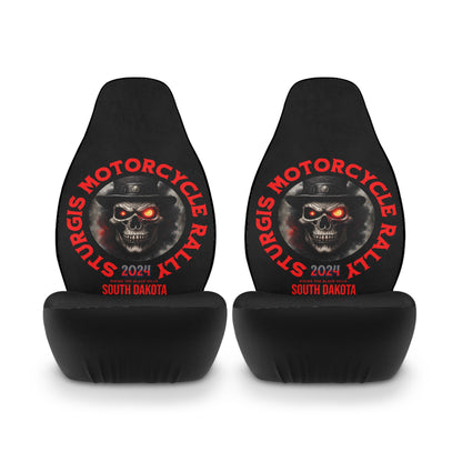 Polyester Car Seat Covers Skull