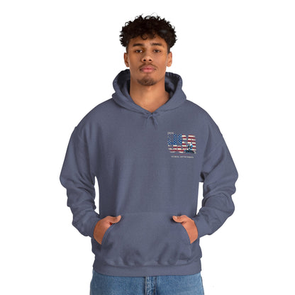 Sturgis 2024 Image front and back - Unisex Heavy Blend™ Hooded Sweatshirt
