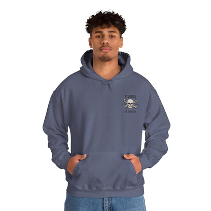 Sturgis 2024 Image front and back - Unisex Heavy Blend™ Hooded Sweatshirt