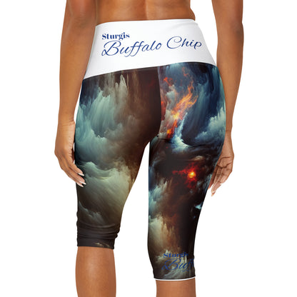 Yoga Capri Leggings (AOP)