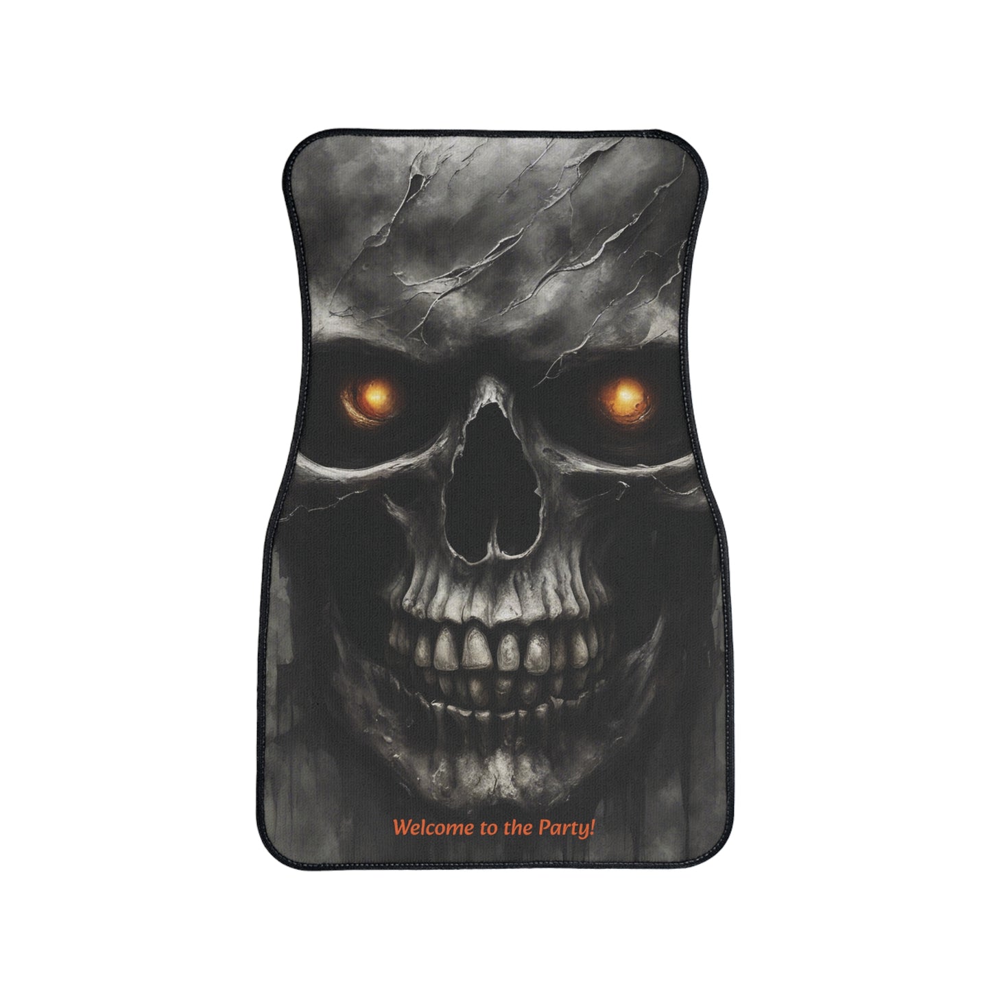 Car Floor Mats Skull, 1pc