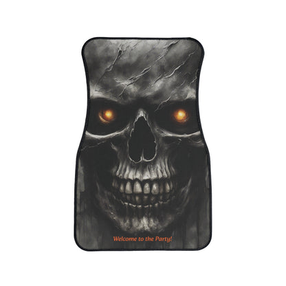 Car Floor Mats Skull, 1pc