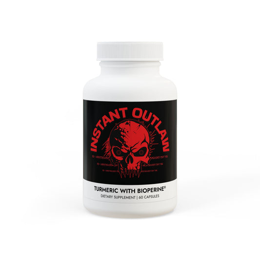 Turmeric with BioPerine® (Black Pepper Fruit Extract) Supplement (60 Capsules)