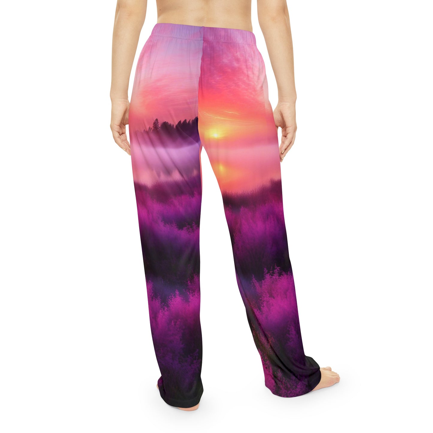 Women's Pajama Pants Landscape (AOP)