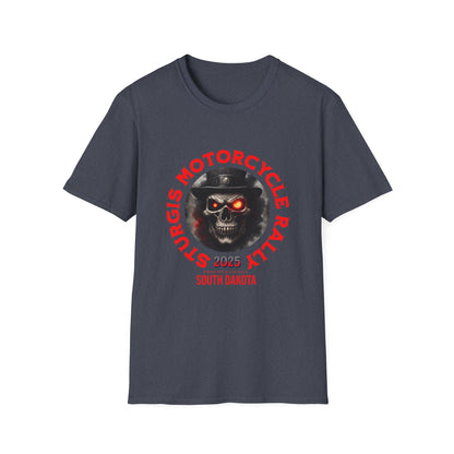 Unisex Sturgis Skull Softstyle T-Shirt