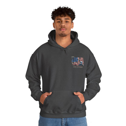 Sturgis 2024 Image front and back - Unisex Heavy Blend™ Hooded Sweatshirt